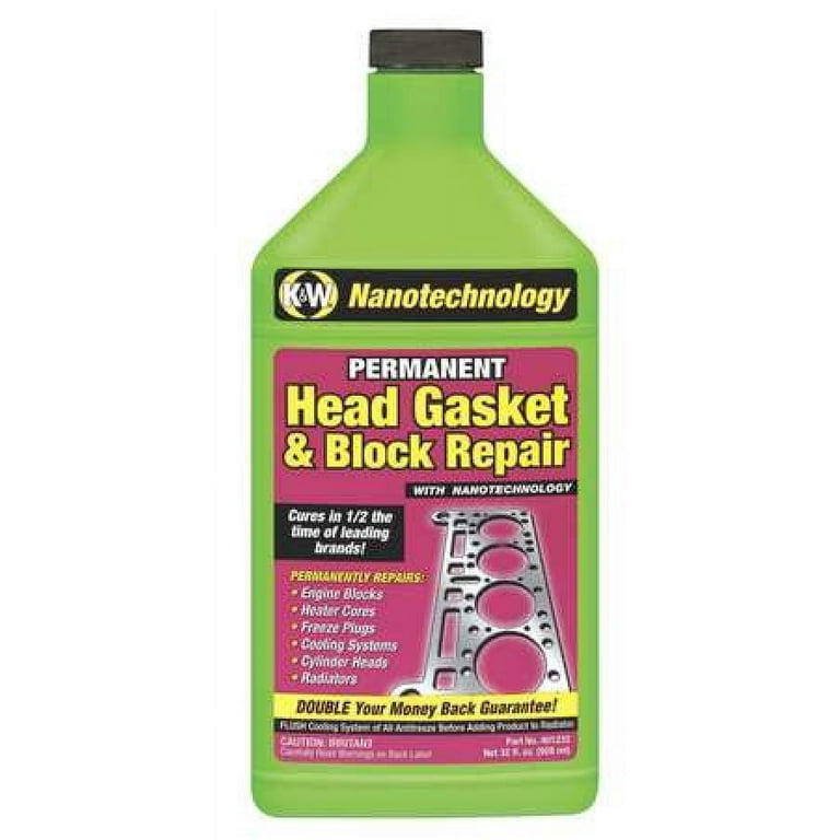 KW Permanent Head Gasket and Block Repair, 32 oz, Engine