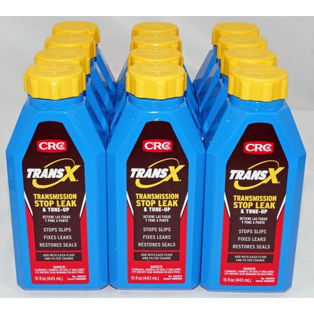 K&W Trans-X Transmission Slip-Stop and Leak Fix, 15 fl oz, for Cars and Trucks, Case of 12