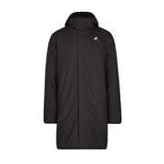 K-Way Nylon Ottoman Warm Casual Jacket With Adjustable Hood Mens