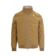 K-Way Reversible Cotton Blend And Recycled Nylon Jacket Mens