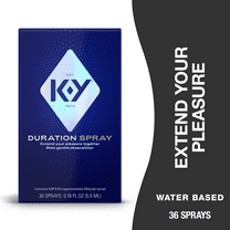 K-Y Duration Numbing Climax Delay Spray for Men, Lidocaine Desensitizing Spray, 0.16 fl oz / 36 Sprays