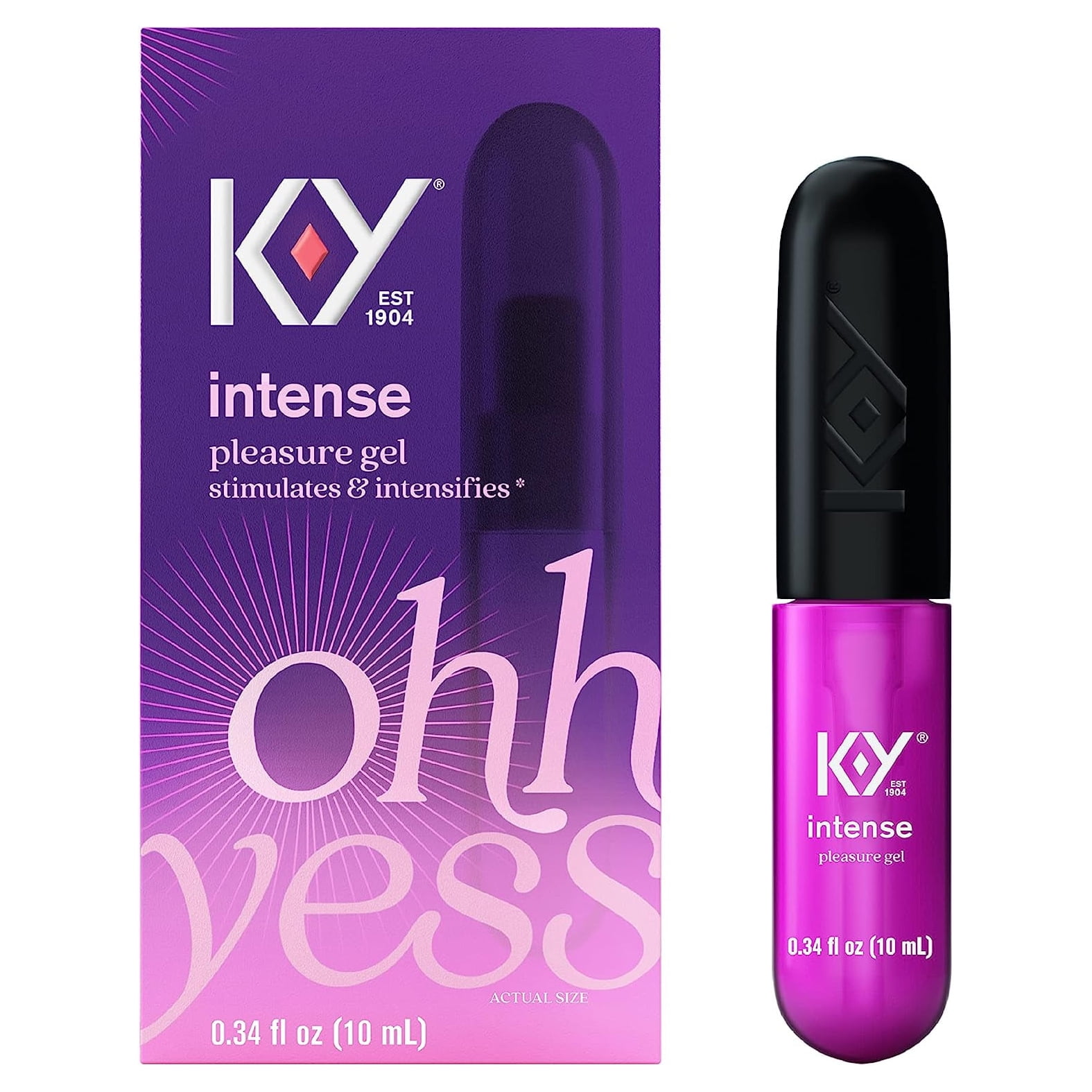 K-Y Intense 0.34 fl oz Pleasure Gel, Stimulates & Intensifies