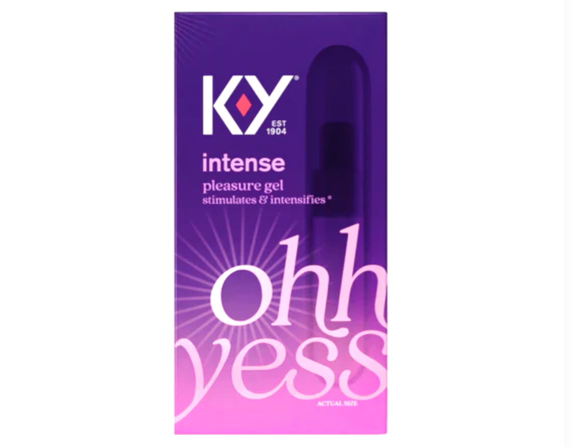K-Y Intense Pleasure Gel Lubricant, . oz. (Pack of )