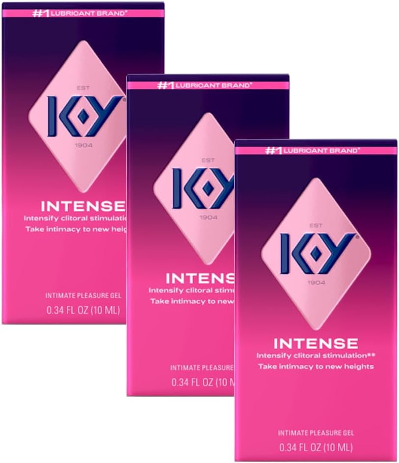 K-Y Intense Pleasure Gel, Personal Lubricant and Massage Gel