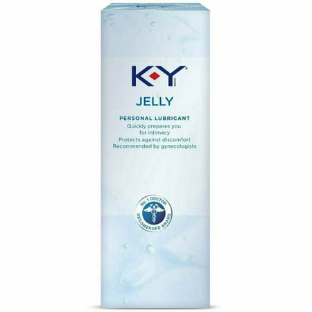 K-Y Jelly Classic Water-Based Personal Lubricant with Gentle Formula 2.0 Ounce