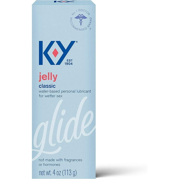 KY Jelly Lube Personal Lubricant, WaterBased Formula Safe to Use with