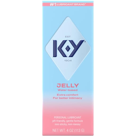K-Y Jelly Personal Lubricant, 4 oz.