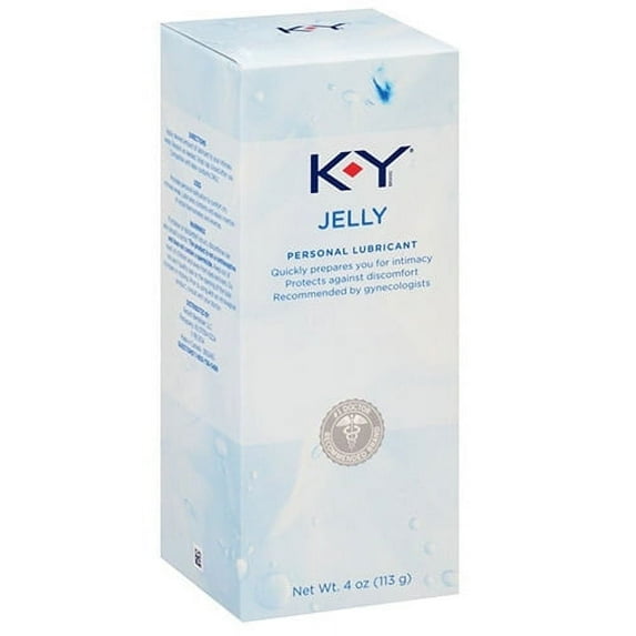 K-Y Jelly Personal Lubricant, Gynecologists Recomended - 4 oz, 2 Pack