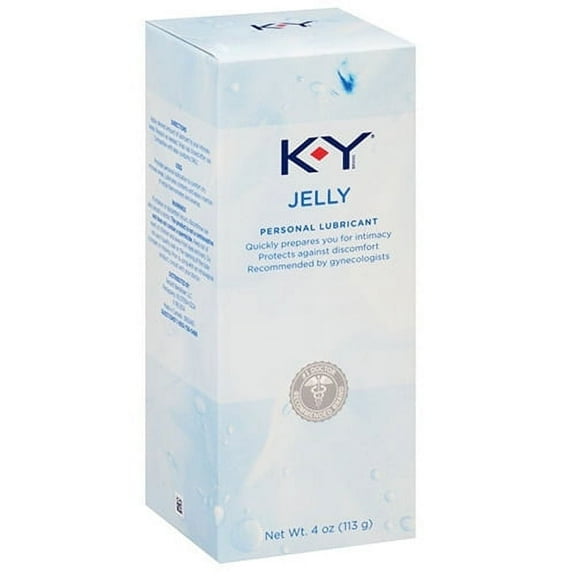 K-Y Jelly Personal Lubricant, Gynecologists Recomended - 4 oz, 2 Pack