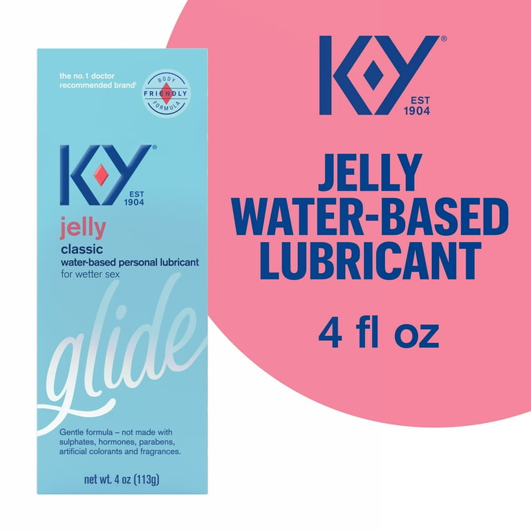 K Y Jelly Personal Lubricant Body Friendly Water Based Formula  