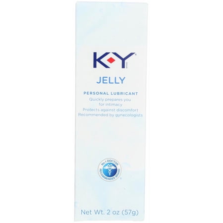 "K-Y Jelly Personal Water Based Lubricant, 2 Oz Each"