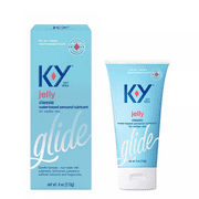 K-Y Jelly Personal Water Based Lubricant, 4 Ounce pack of 2