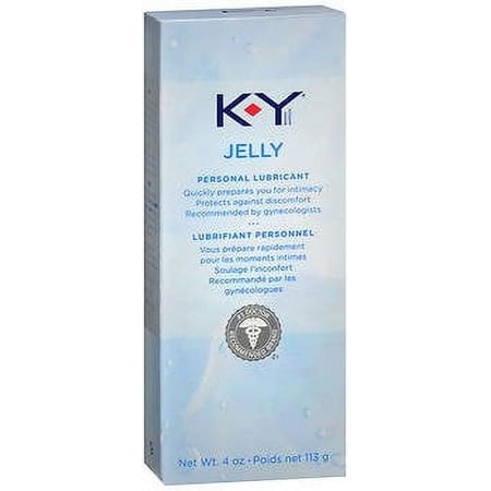 K-Y Jelly Water-Based Personal Lube 4 oz - 12 Pack