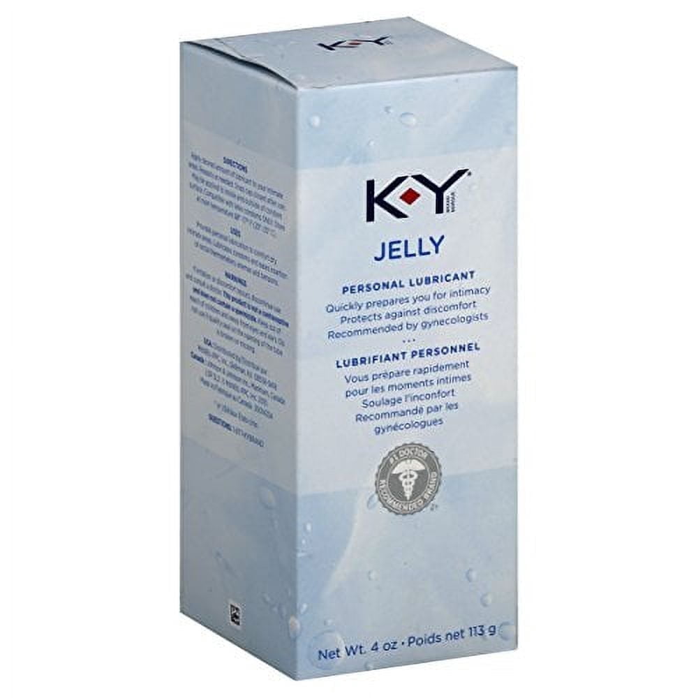 K-Y Jelly Water-Based Personal Lube 4 oz (Pack of 6)