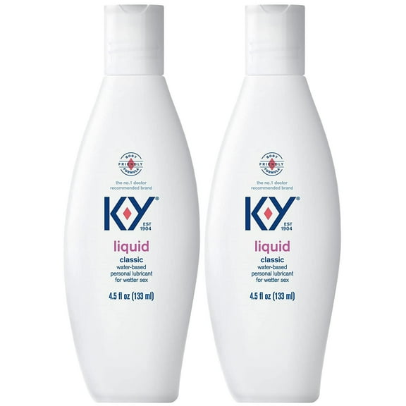 K-Y Liquid Lubricant 4.5 oz (Pack of 2)