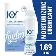 K-Y Natural Feeling Lube, Water Based Personal Lubricant For Sexual Wellness, 1.69 fl oz