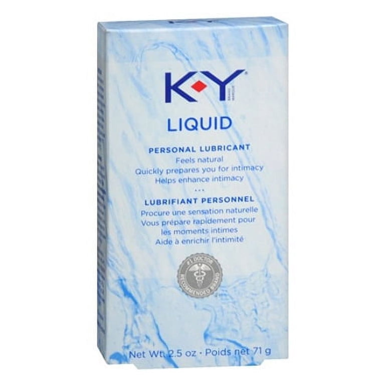 K-Y Personal Lubricant Pure And Gentle Liquid - 2.5 Oz, 2 Pack - Walmart.com