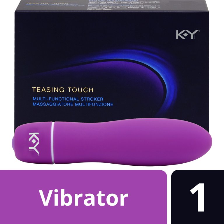 K-Y Personal Massager  Compact Intimate Vibrating Wand -Teasing Touch -  Powerful Multispeed Pulsing Vibrator for long lasting pleasure and  sensation  Waterproof  Purple - Walmart.com