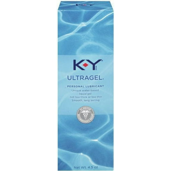 K-Y UltraGel Personal Water Based Lubricant, 4.5 Ounce by K-Y