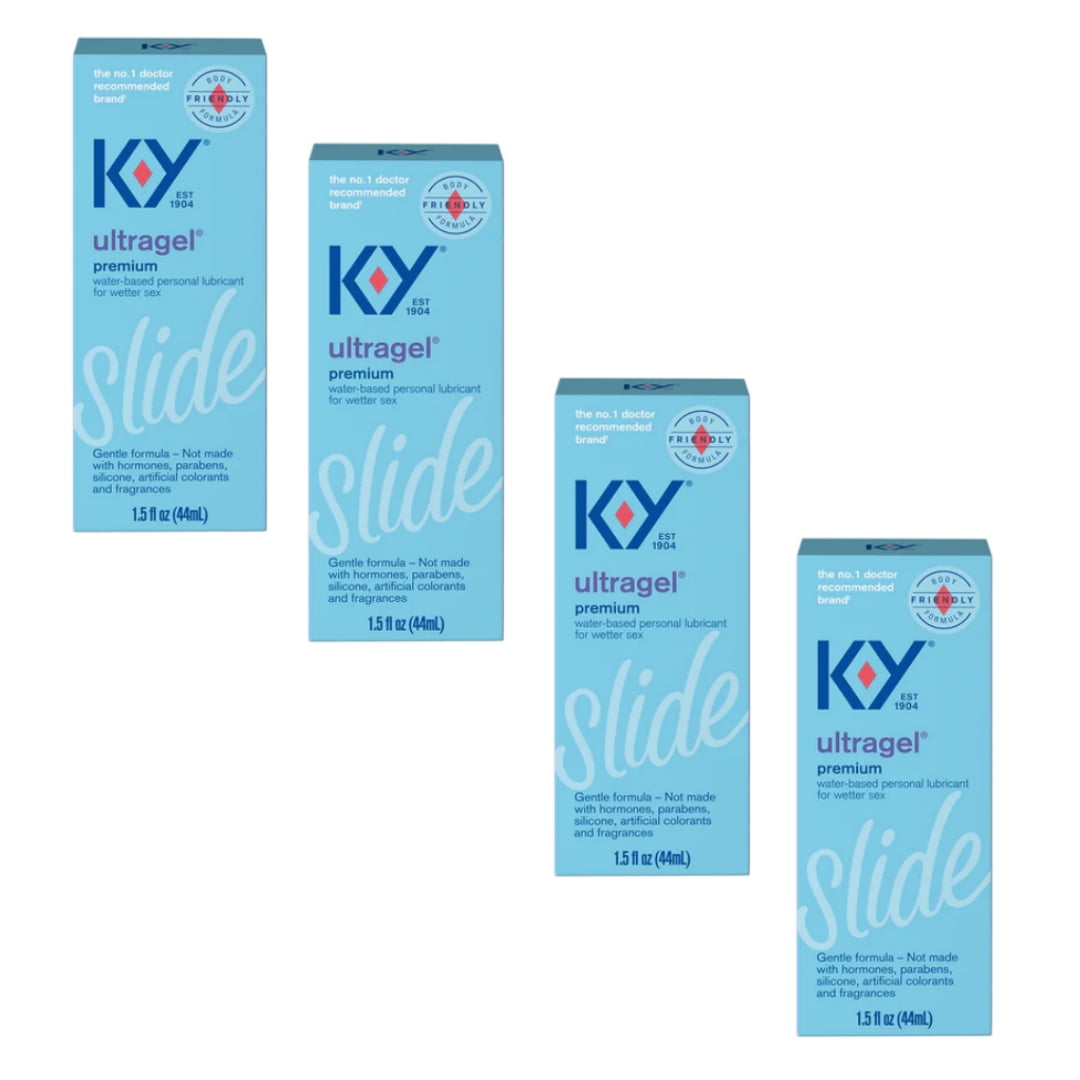 k-y ultragel personal water based lubricant K-Y Ultragel Lube, Personal Water Based Lubricant For Sexual Wellness,  Vaginal Moisturizer, 1.5 fl oz main image 1