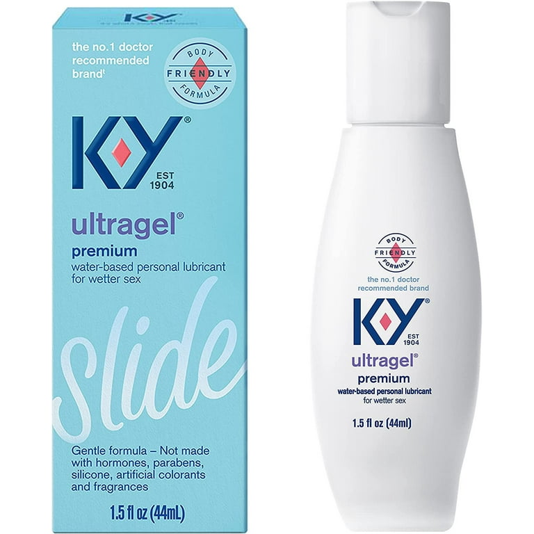 K Y Ultragel Lube Personal Lubricant NEW Water Based Formula  