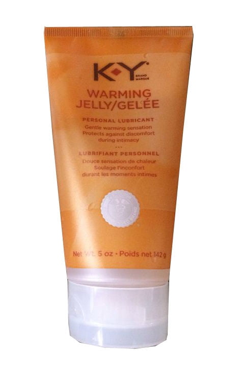 K-Y Sensual Touch Warming Jelly 5oz. Sex Lube, Water Based Gel