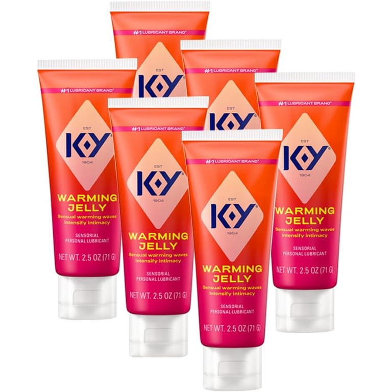 warming lubricant walmart K-Y Warming Jelly Personal Lubricant, Pleasure Enhancement, 5.0 oz - Pack  of 6