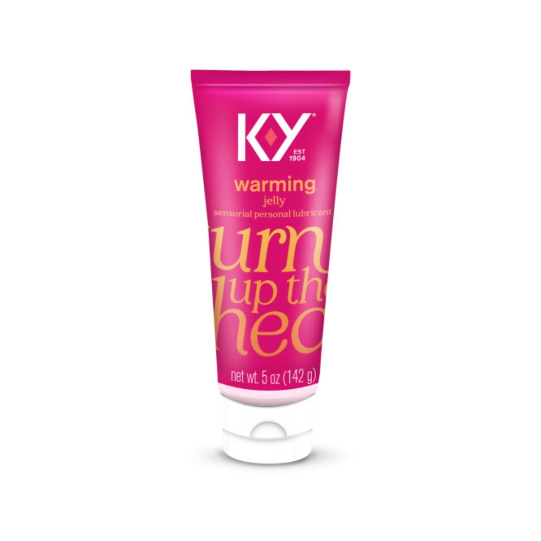 K-Y Warming Jelly Personal Lubricant (5 oz), Premium Non-Greasy Warming Lube for Women, Men & Couples