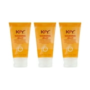 K-Y Warming Jelly Personal Lubricant Tube, 5-Ounce Tube, 3 Pack