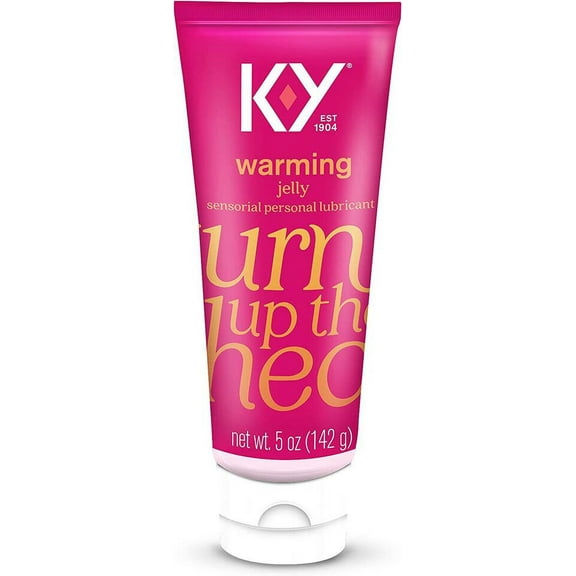 K-Y Warming Jelly Sensation Personal Lubricant Tube Glycol Based Formula 5 Ounce