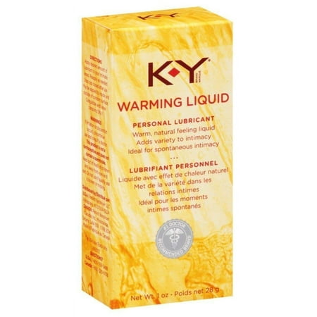 K-Y Warming Liquid 1 oz. 6 Pack