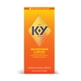 thumbnail image 1 of K-Y Warming Liquid Lube, Sensorial Personal Lubricant, Silicone Based Formula, Safe to Use with Condoms, For Men, Women and Couples, 2.4 FL OZ, 1 of 10