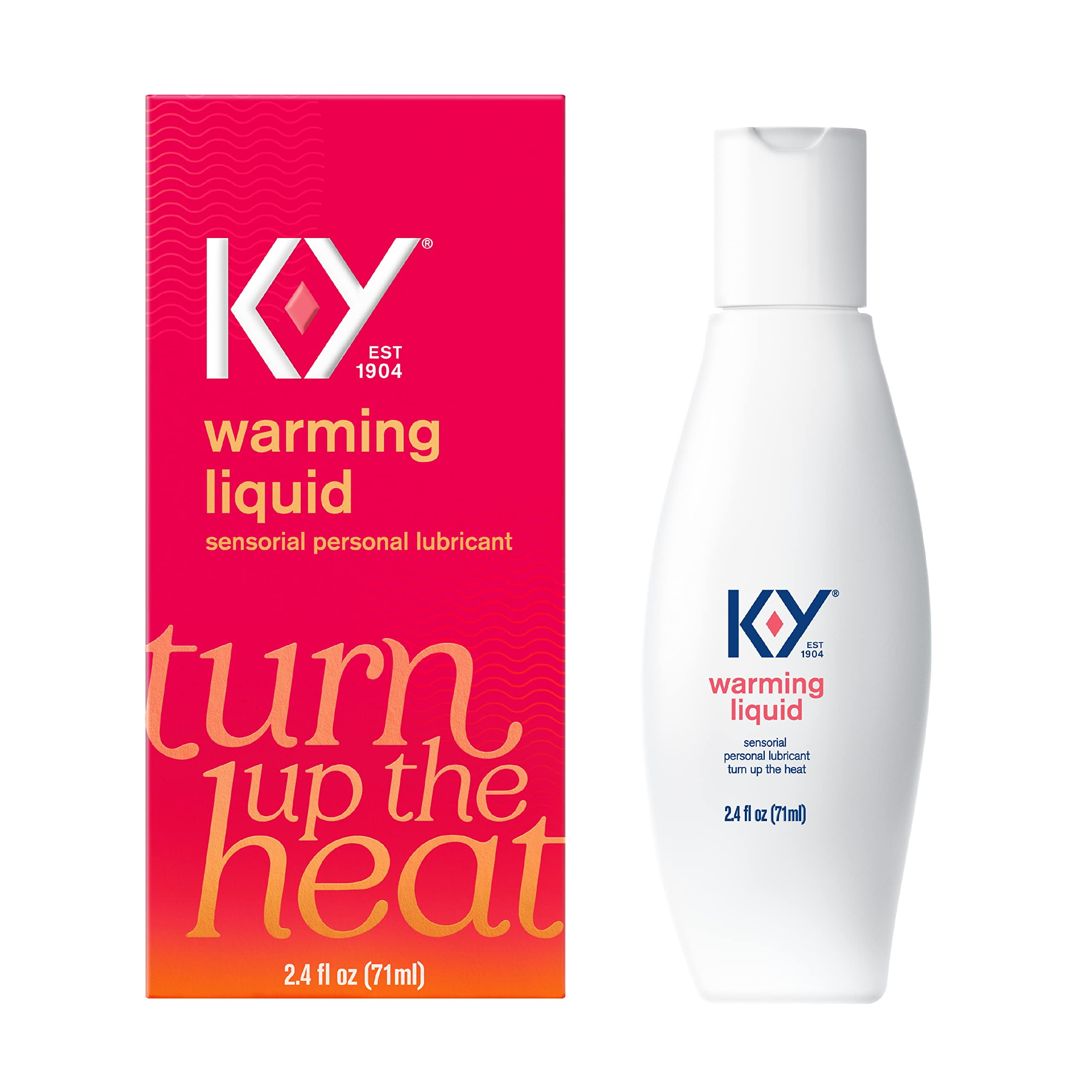 Customer reviews for K-Y Warming Liquid Lube, Sensorial Personal Lubricant,  Silicone Based Formula, Safe to Use with Condoms, For Men, Women and  Couples, 2.4 FL OZ