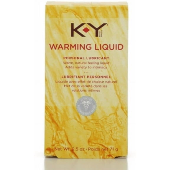 K-Y Warming Liquid Personal Lubricant, 2.5 oz (Pack of 3)