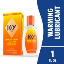 K-Y Warming  Lube,  Glycerin Based Sensorial Personal Lubricant For Couples and Sexual Wellness,1 fl oz