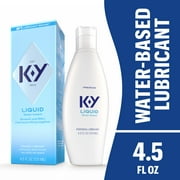 K-Y Water Based Personal Lubricant, Lube For Sexual Wellness, Vaginal Moisturizer, 4.5 fl oz