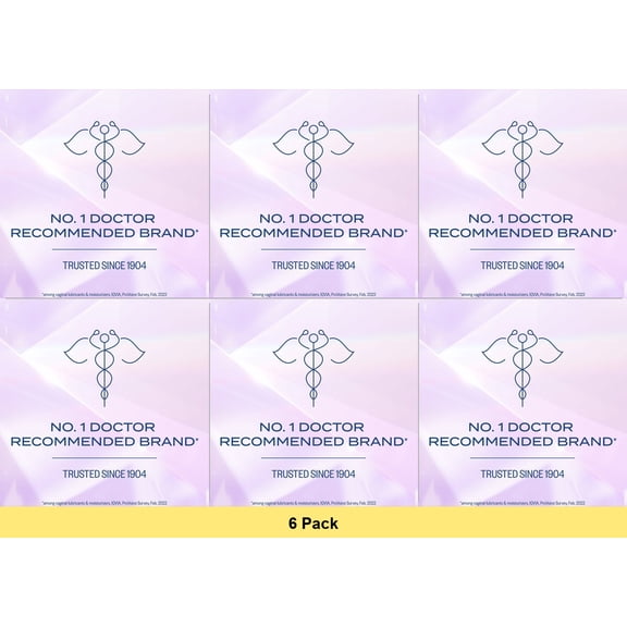 K-Y Water Based Personal Lubricant for Sexual Wellness & Vaginal Moisturizer, 4.5 fl oz - 6 Pack