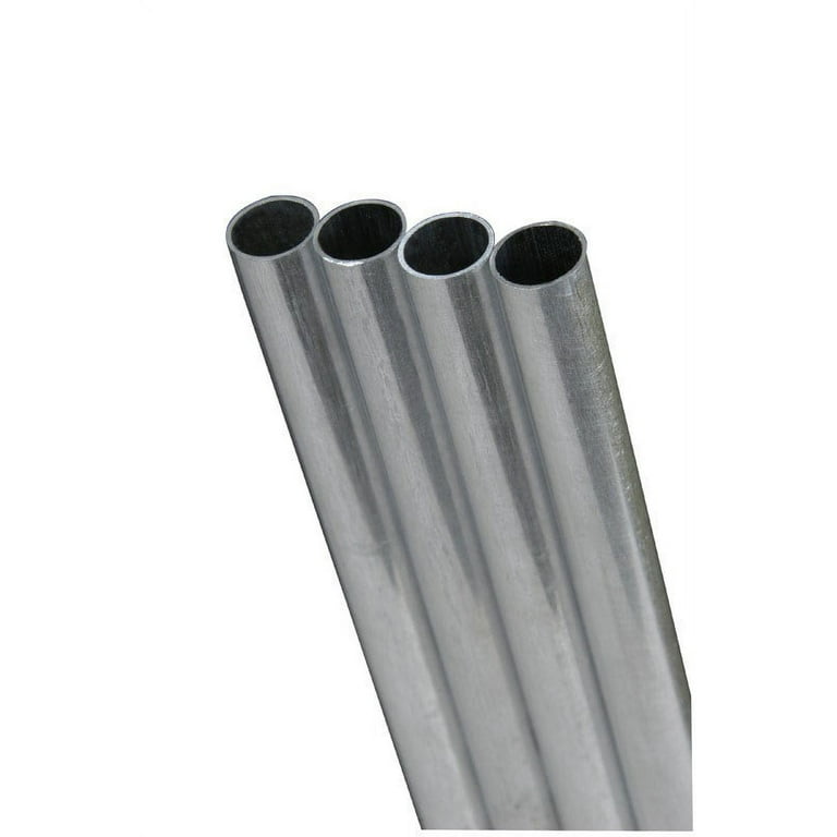 K&S 3/8 in. D X 1 ft. L Round Aluminum Tube K&S 3/8 in. D X 1 ft. L Round Aluminum Tube
