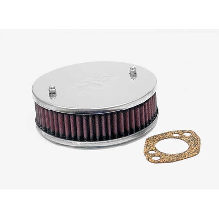 [56-9128]KN Custom Air Filter.K&N Custom Racing Filter Assembly - Cotton Gauze - 1.75 in Height