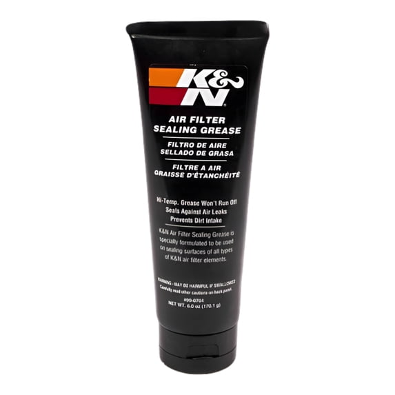 Grasa Selladora Para Filtro De Aire K&N 99-0704, Tubo De 6 Oz, Para Mantenimiento De Filtros Lavables