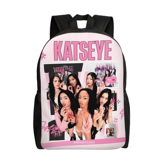 K-at-seye Backpack,3d Print Laptop Backpack Lightweight Casual Daypack Bookbag Multi-Function Travel Backpack