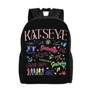 K-at-seye Backpack,3d Print Laptop Backpack Lightweight Casual Daypack Bookbag Multi-Function Travel Backpack