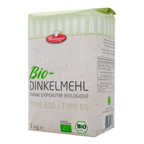 Kchenmeister Spelt Flour T630 (Bio-Dinkelmehl Type 630)