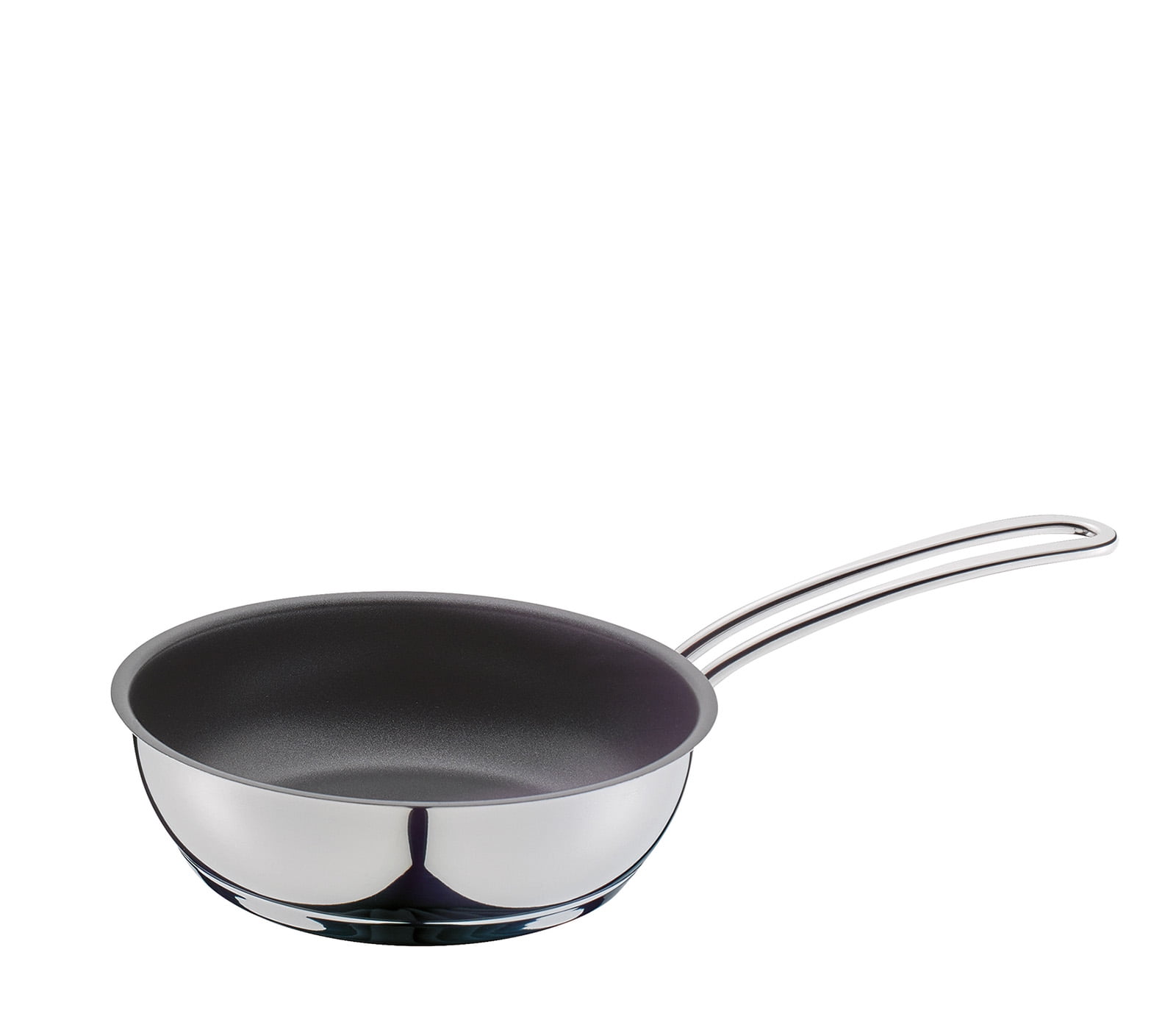 Capri 6.3-Inch Stainless Steel Nonstick Fry Pan with Lid