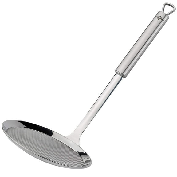 Kchenprofi Parma Skimmer with Screen, 13.25", Silver