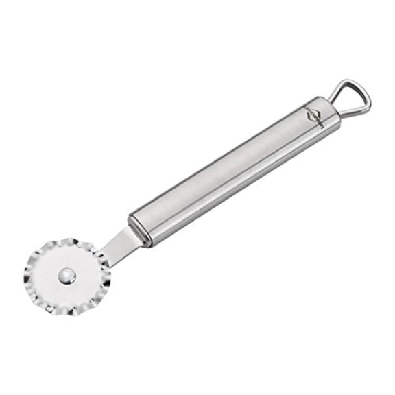 Kchenprofi Pastry Cutter Stainless Steel Fluted Wheel 7.5-Inch Silver