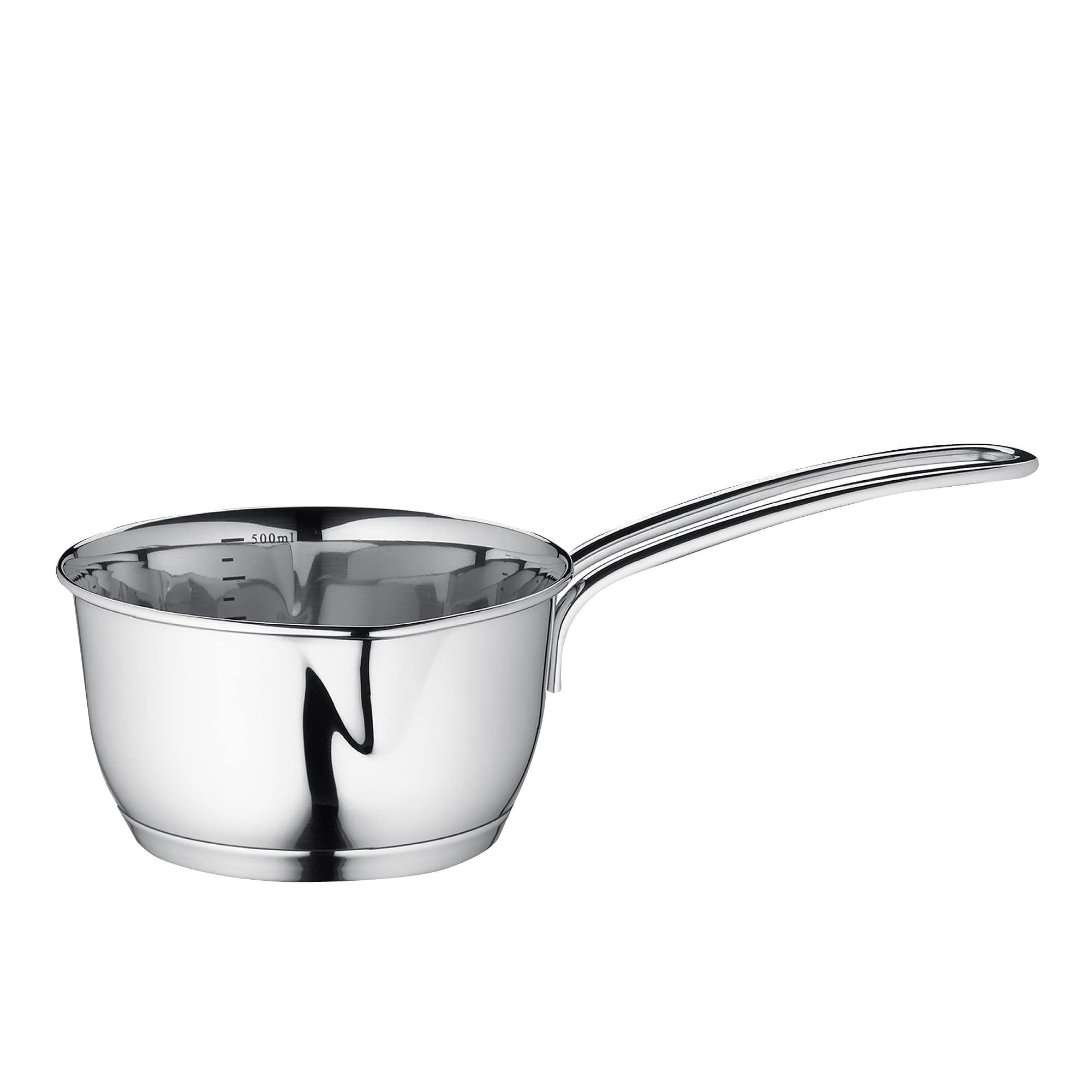 Küchenprofi 8-Ounce Stainless Steel Saucepan – Clad Bottom, Silver ...