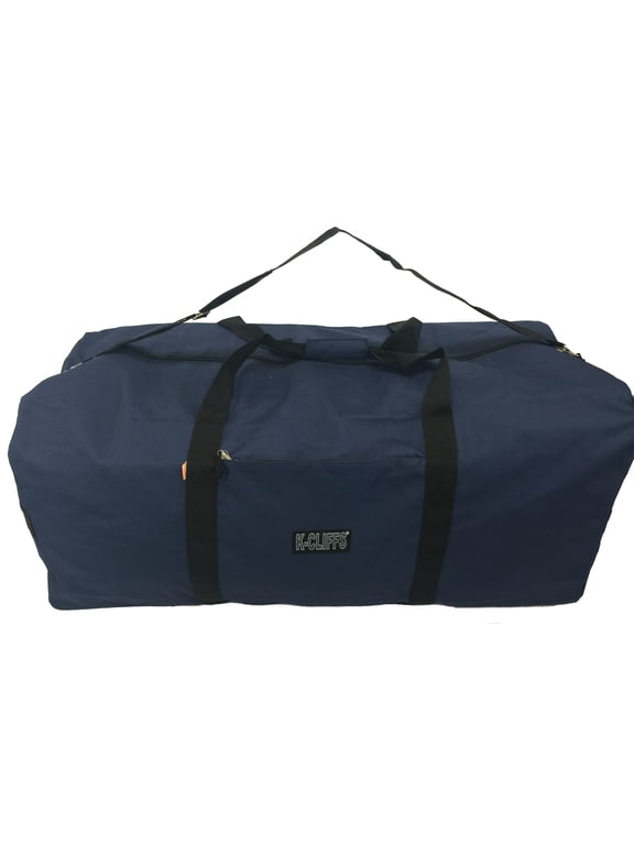Heavy duty Cargo Duffel Large 42 in Sports Gear, Travel Bag in color Navy, unisex