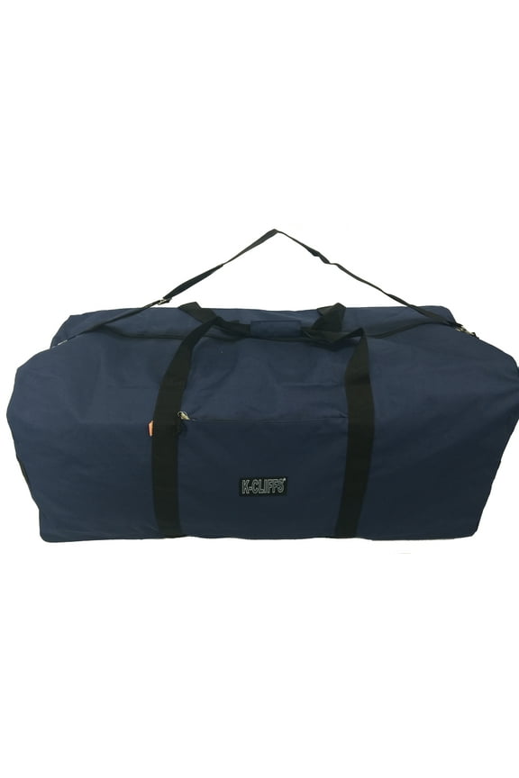 Heavy duty Cargo Duffel Large 42 in Sports Gear, Travel Bag in color Navy, unisex