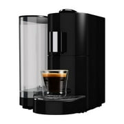 K-fee® Twins II Single Serve Coffee and Espresso Machine (Black/Chrome) | Starbucks® Verismo* Compatible